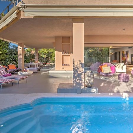 Luxurious Villa Philoxenia Lagonisi Luaran gambar