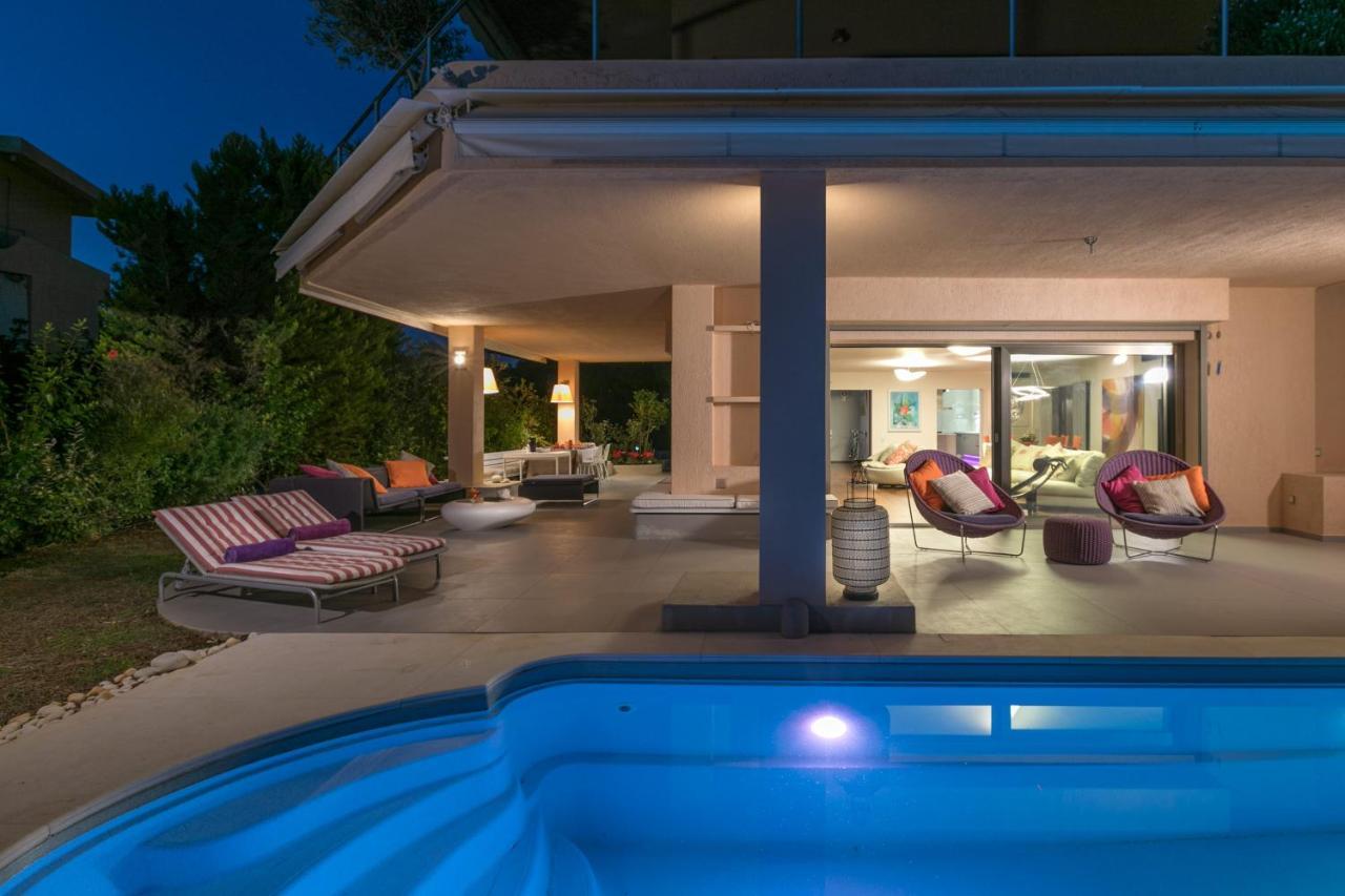 Luxurious Villa Philoxenia Lagonisi Luaran gambar