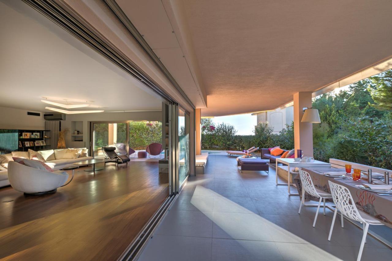 Luxurious Villa Philoxenia Lagonisi Luaran gambar