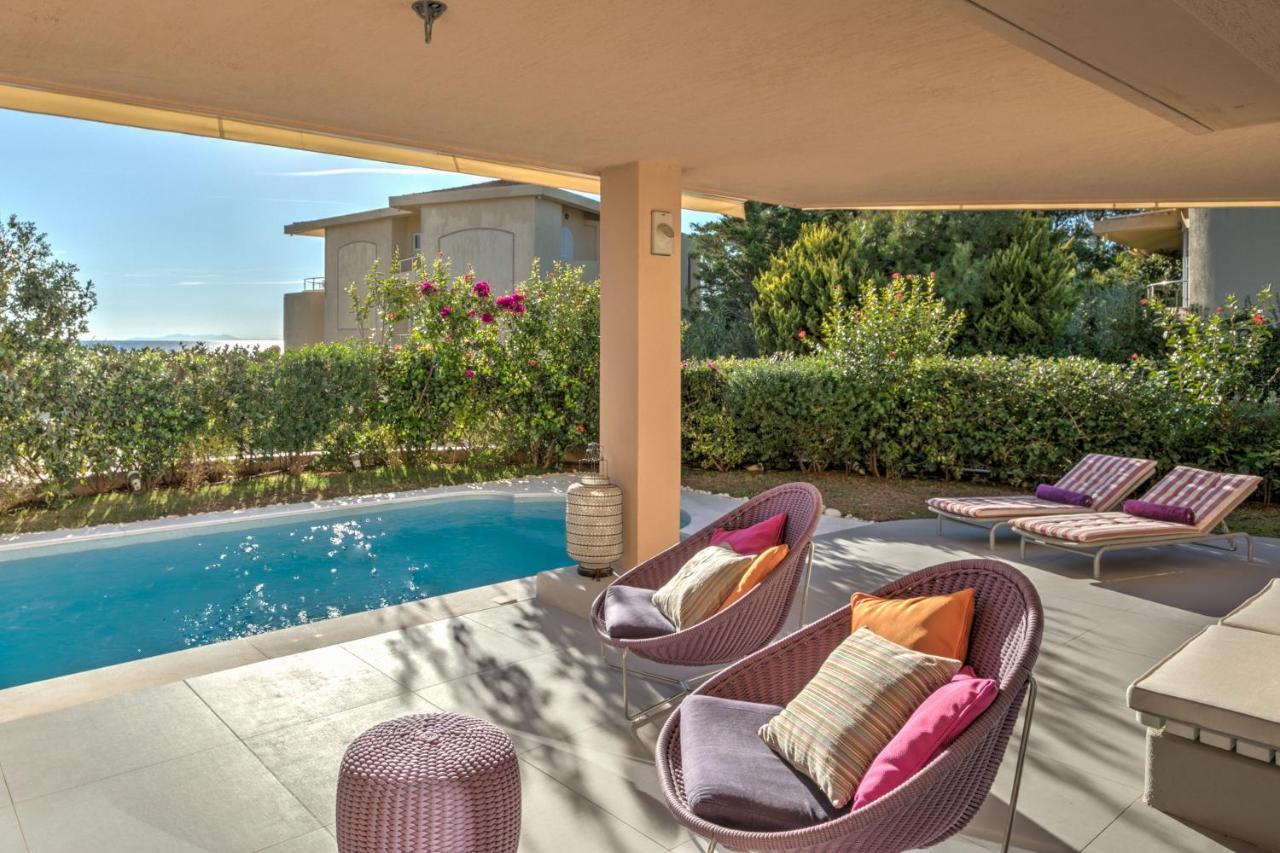 Luxurious Villa Philoxenia Lagonisi Luaran gambar
